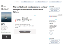 Tablet Screenshot of luxeryhomes.com